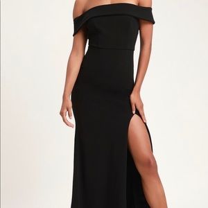 Lulu’s Aveline Dress - Size Small - Black